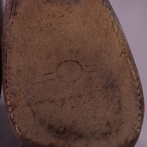 Circle G Women’s Western Boots Size 7 Brown Embroidered Square Toe - Picture 10 of 15